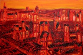 Aloyzo Stasiulevičiaus paveikslas „Vilniaus motyvas su Aušros vartais“ (2010) Aloyzo Stasiulevičiaus paveikslas „Vilniaus motyvas su Aušros vartais“ (2010)